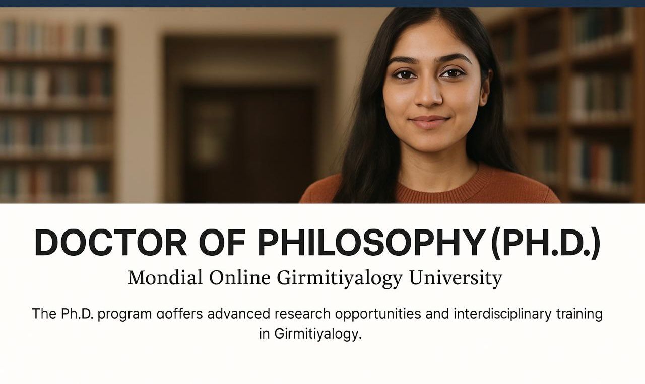 Doctor of Philosophy (PhD) in Girmitiyalogy